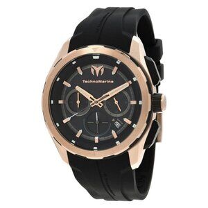FX03459B NWT Technomarine Fashion Men's Quartz Steel Authentic Watch